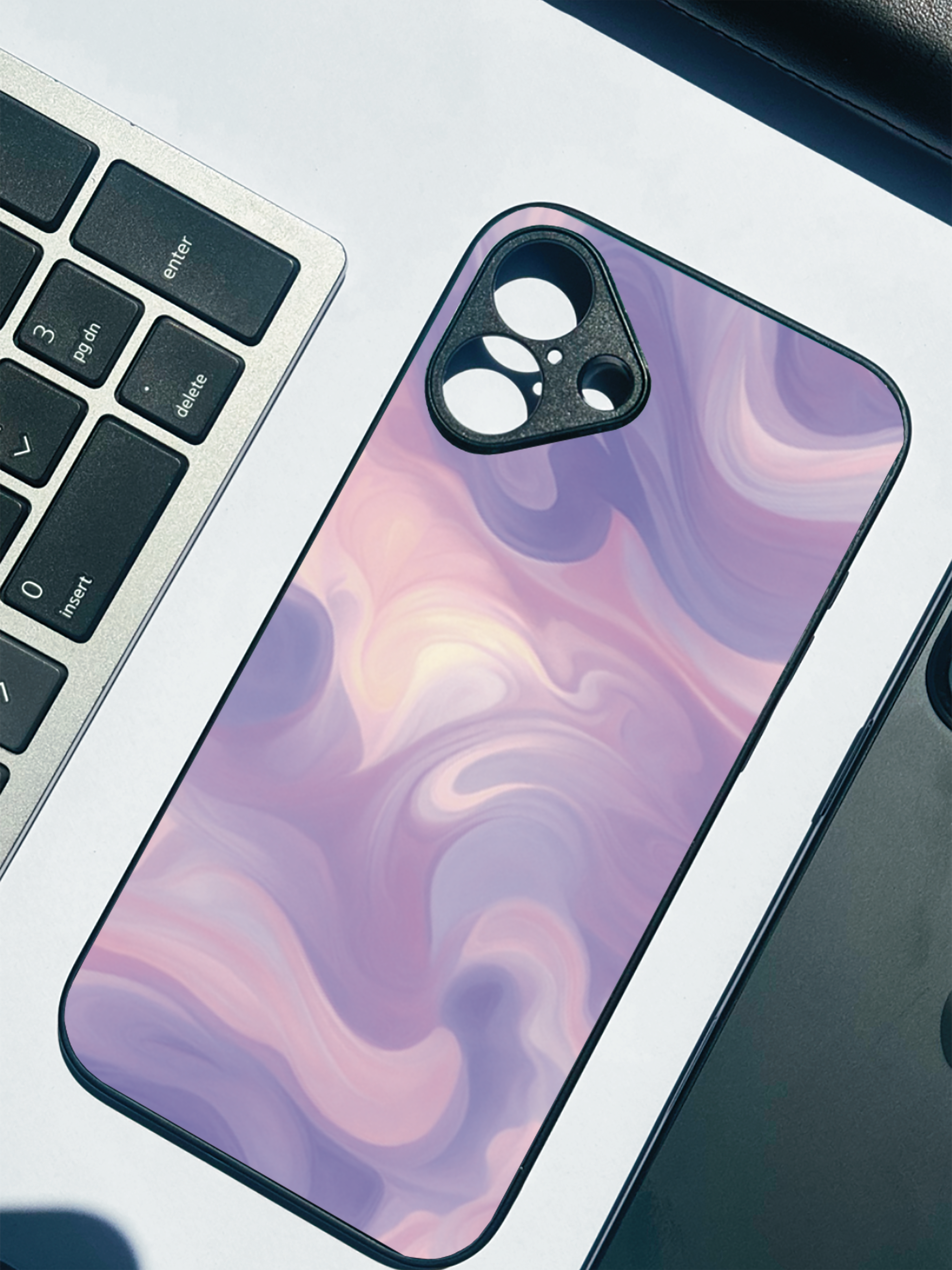 Bold and Classy Lilac Mist iPhone Covers (11–16) Series