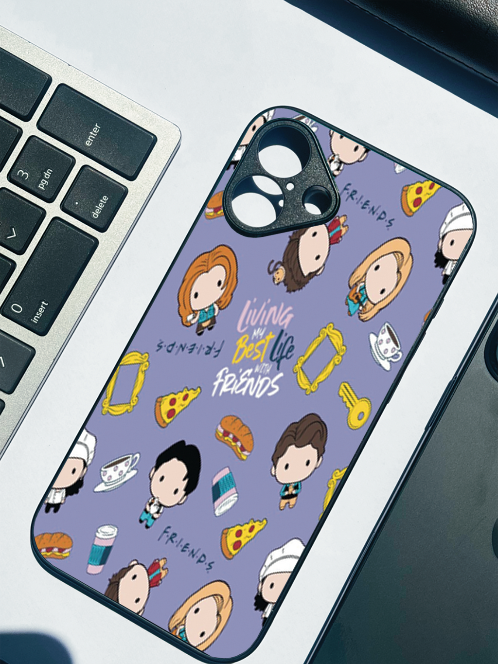 Mini FRIENDS Case iPhone Covers (11–16) Series