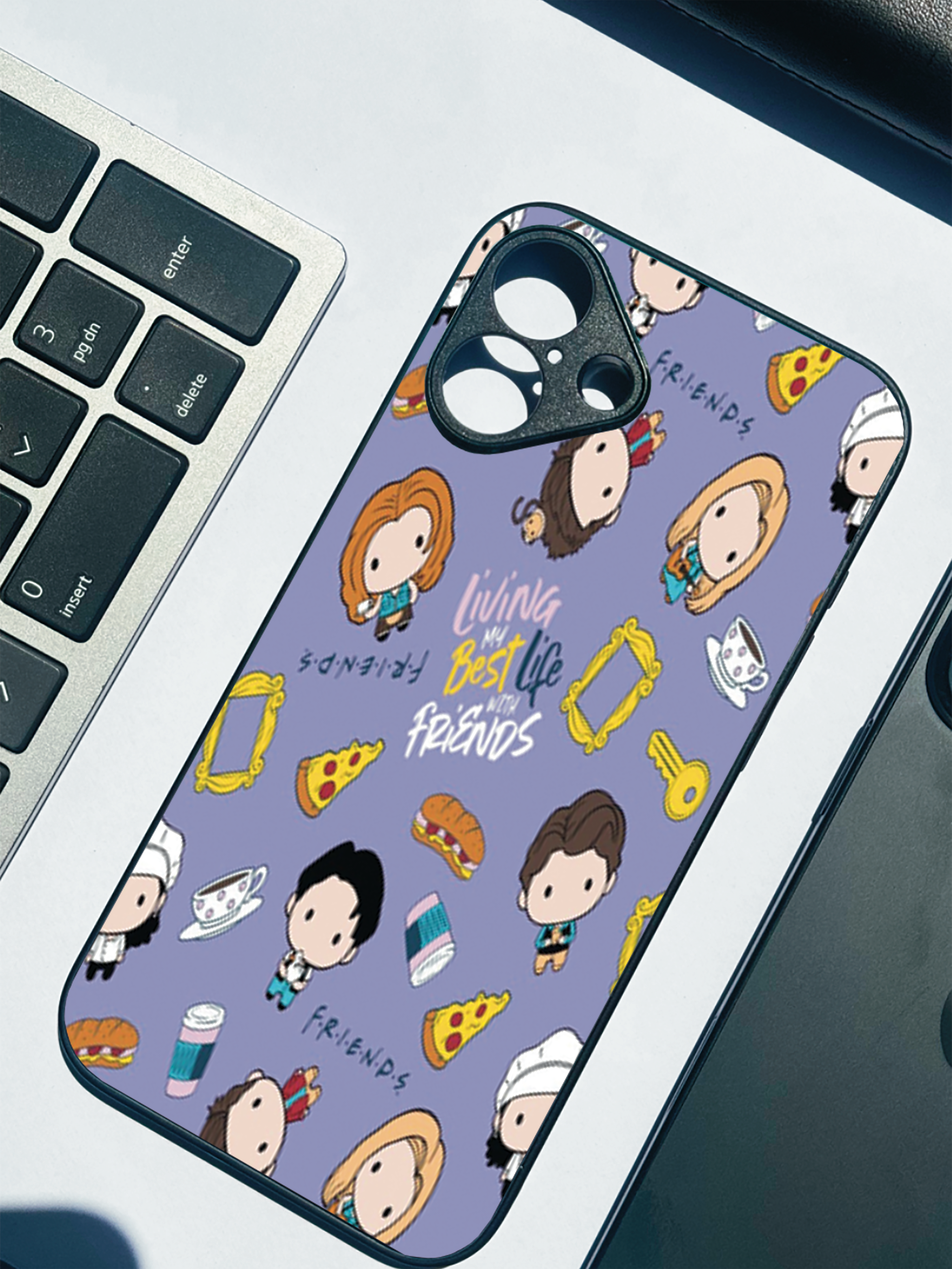 Mini FRIENDS Case iPhone Covers (11–16) Series