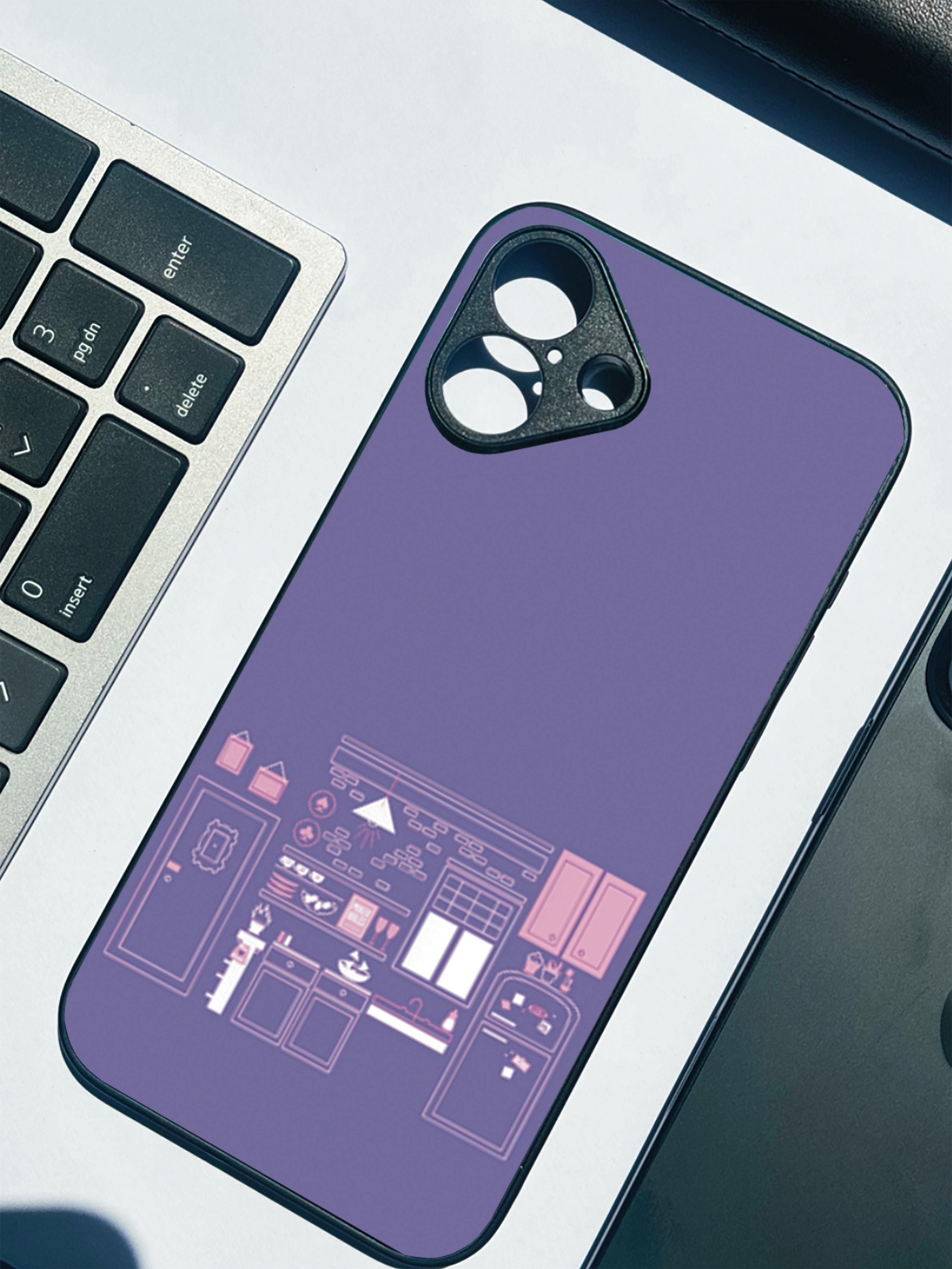 Purple Door Dreams Case iPhone Covers (11–16) Series