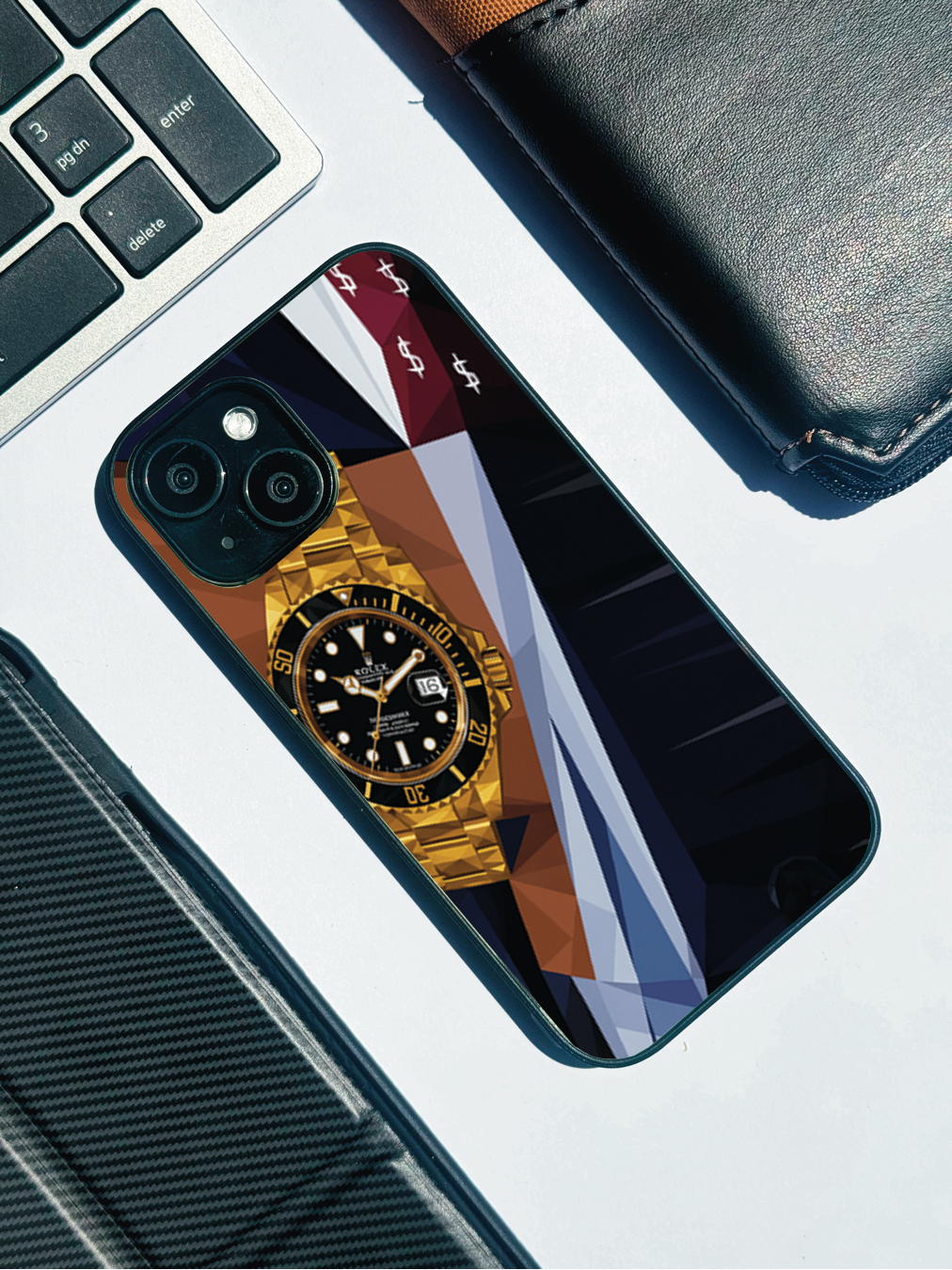 Bold and Classy Golden Hour iPhone Covers (11–16) Series