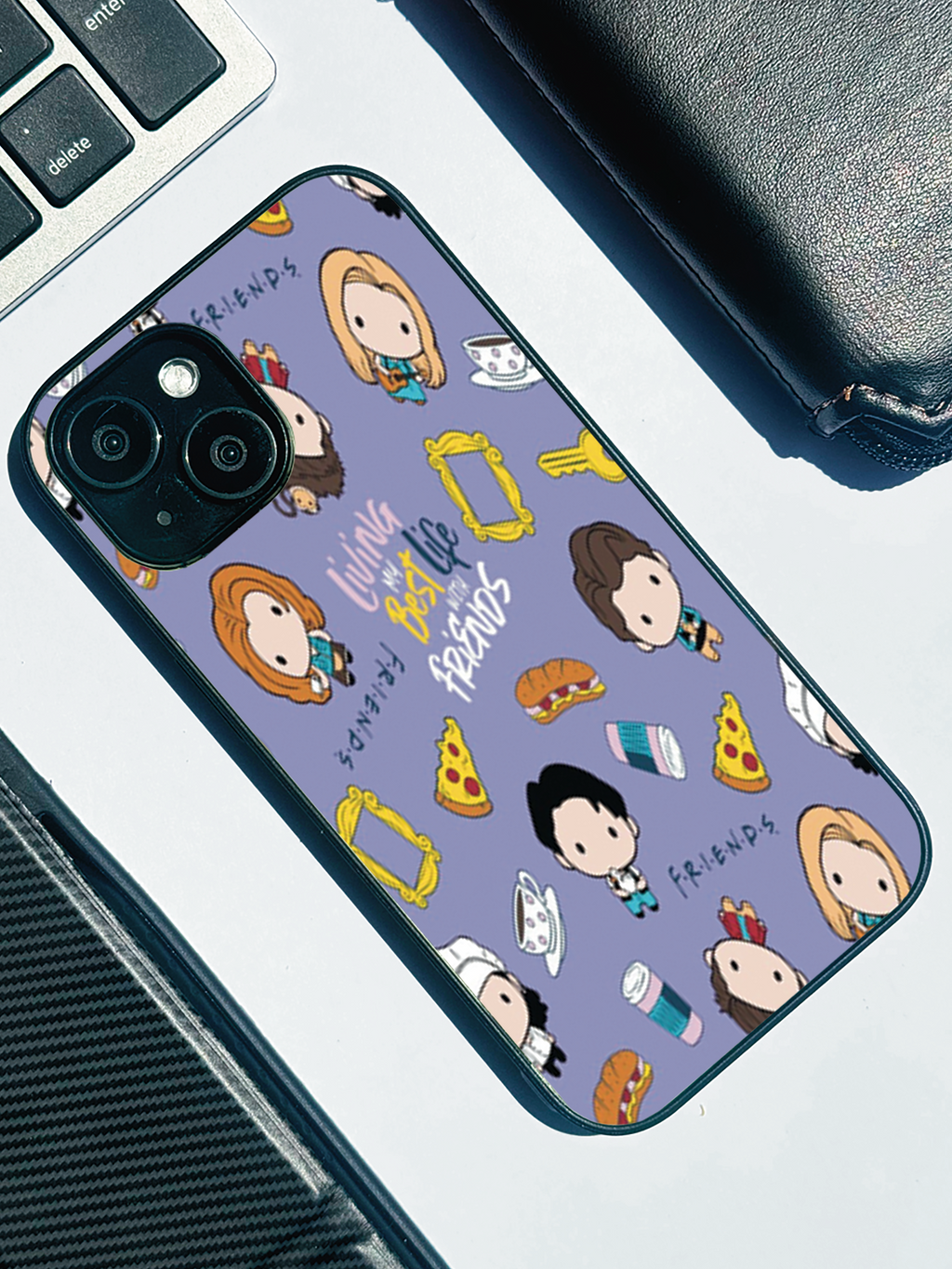 Mini FRIENDS Case iPhone Covers (11–16) Series