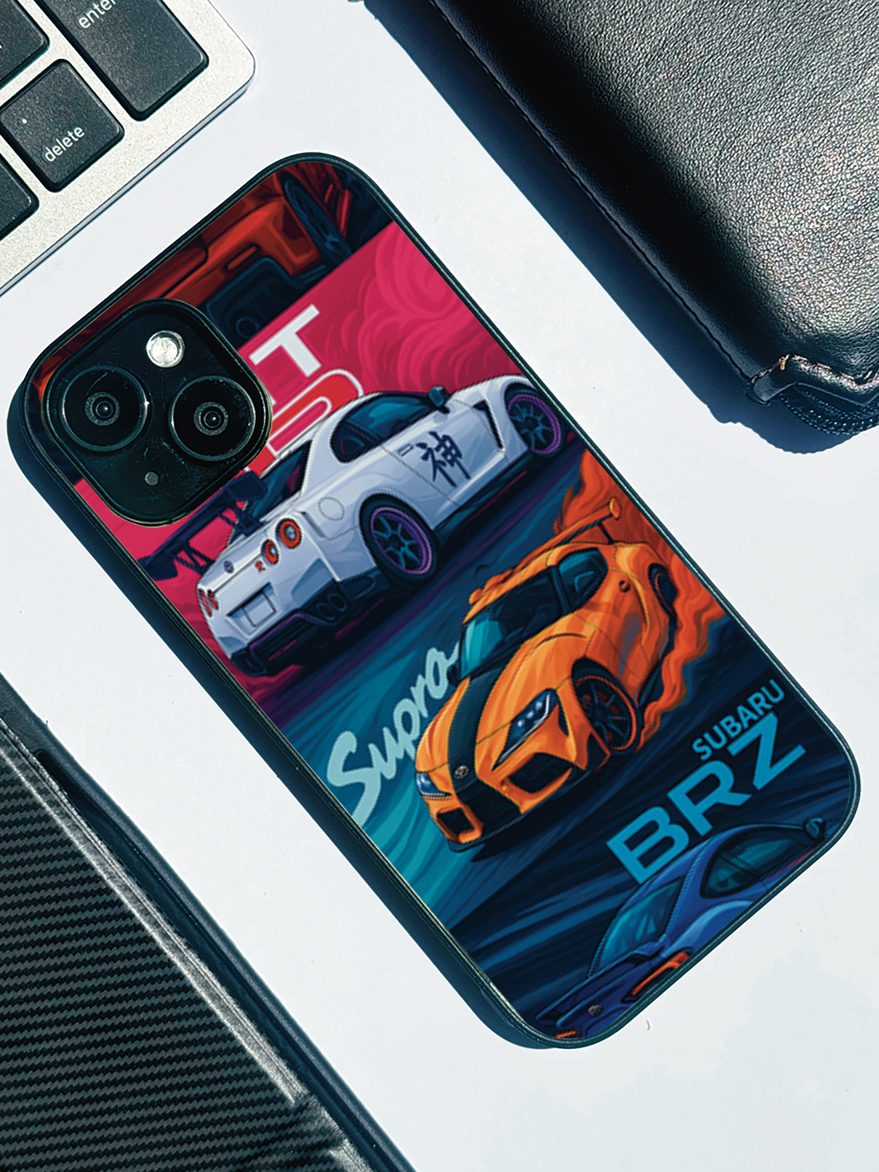 Bold and Classy Turbo Rush Case iPhone Covers (11–16) Series