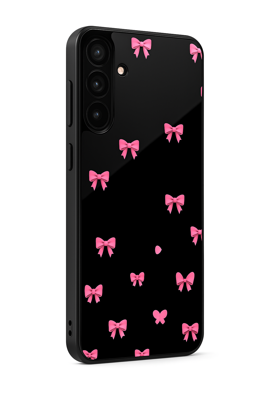 BOW Beaut Premium Glass Back Cover For Samsung Galaxy S, A, M & F Series