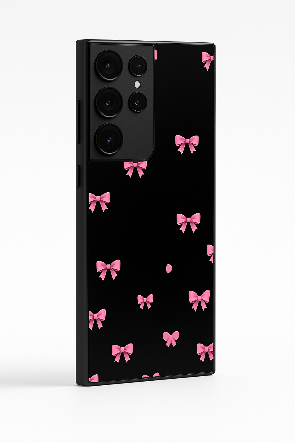 BOW Beaut Premium Glass Back Cover For Samsung Galaxy S, A, M & F Series