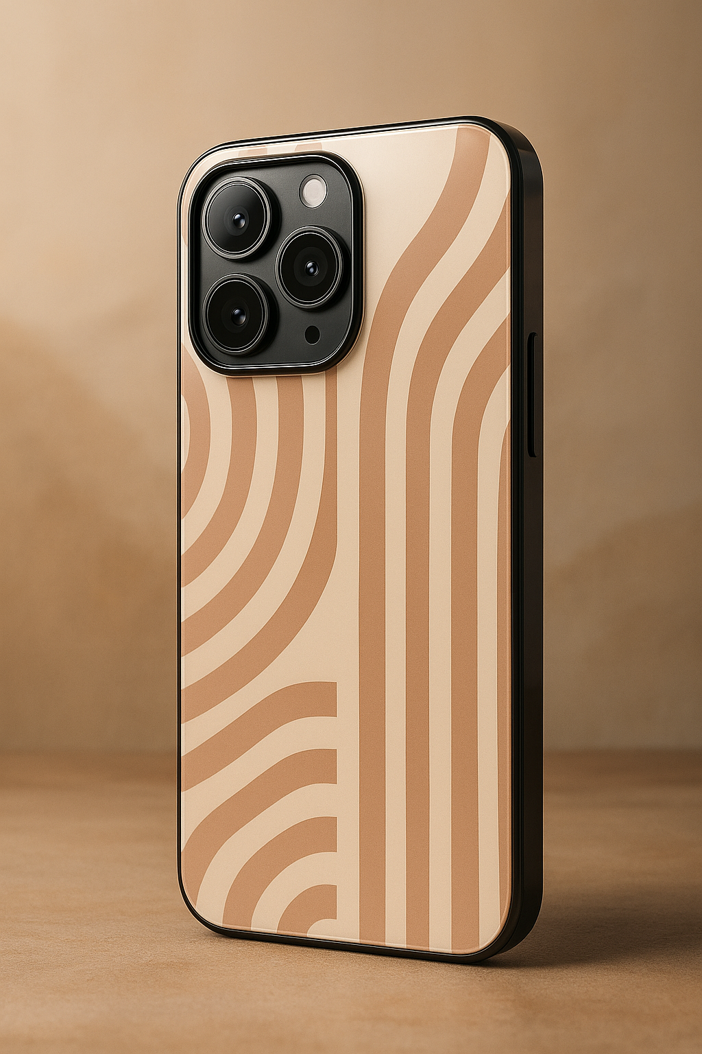 Abstract Arc  Premium Glass Back Cover For Samsung Galaxy S, A, M & F Series