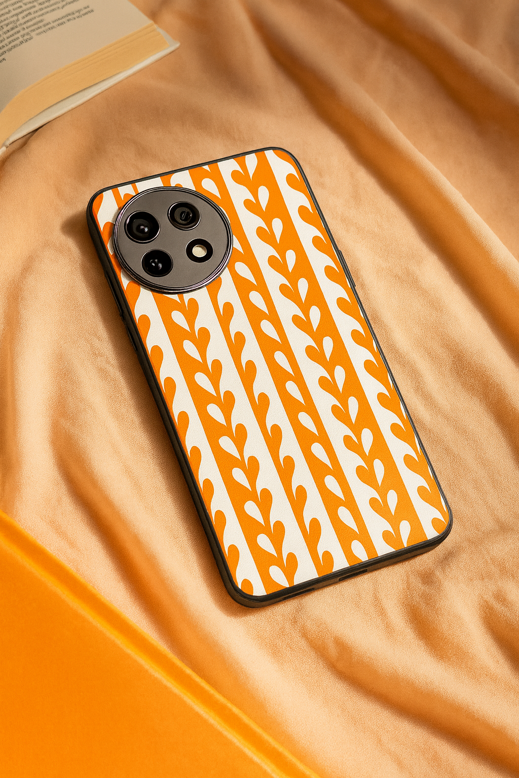 Heartvine Premium Glass Back Cover For One Plus 13, 12, 11, 10, Nord Series