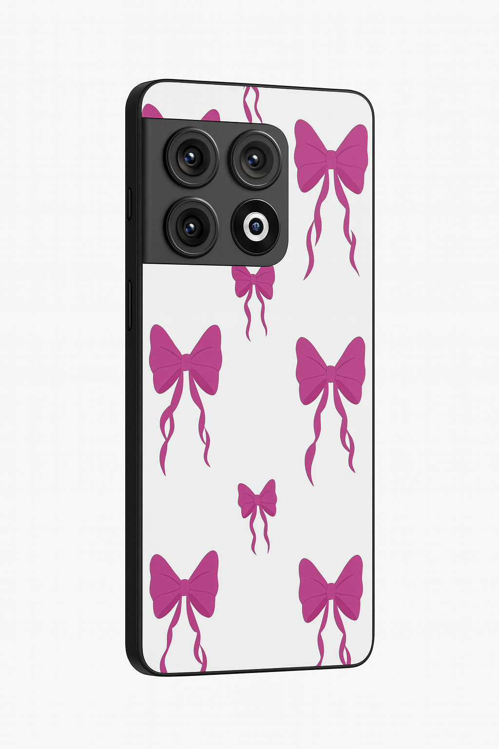 Purple Charm Premium Glass Back Cover For One Plus 13, 12, 11, 10, Nord Series