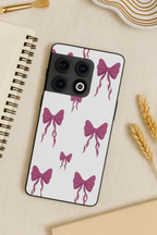 Purple Charm Premium Glass Back Cover For One Plus 13, 12, 11, 10, Nord Series