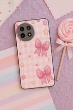 Pastel charm Premium Glass Back Cover For One Plus 13, 12, 11, 10, Nord Series