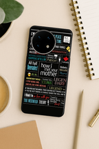 Ted's Story Premium Glass Back Cover For One Plus 13, 12, 11, 10, Nord Series