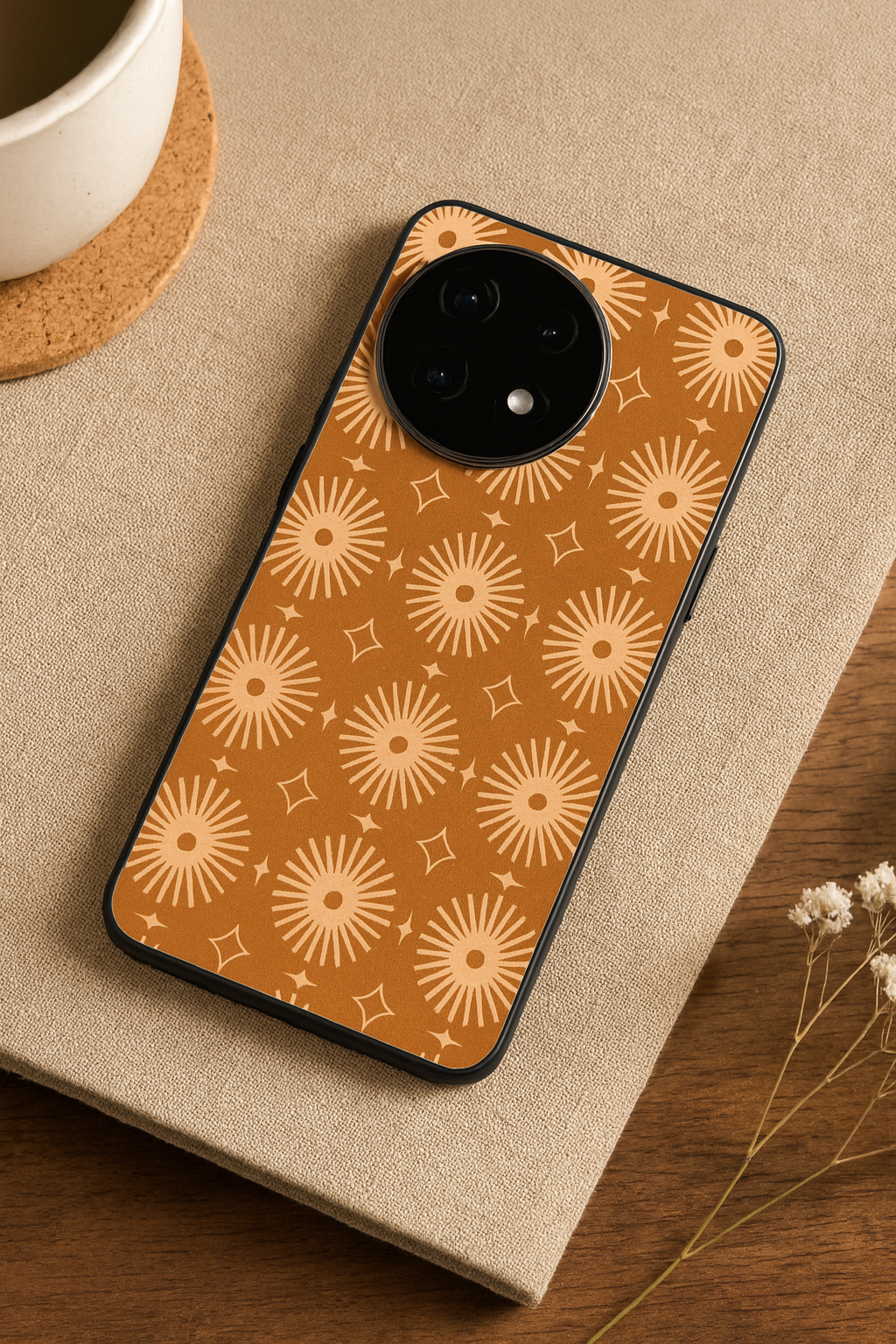 Aesthetic Sparkles Premium Glass Back Cover For One Plus 13, 12, 11, 10, Nord Series