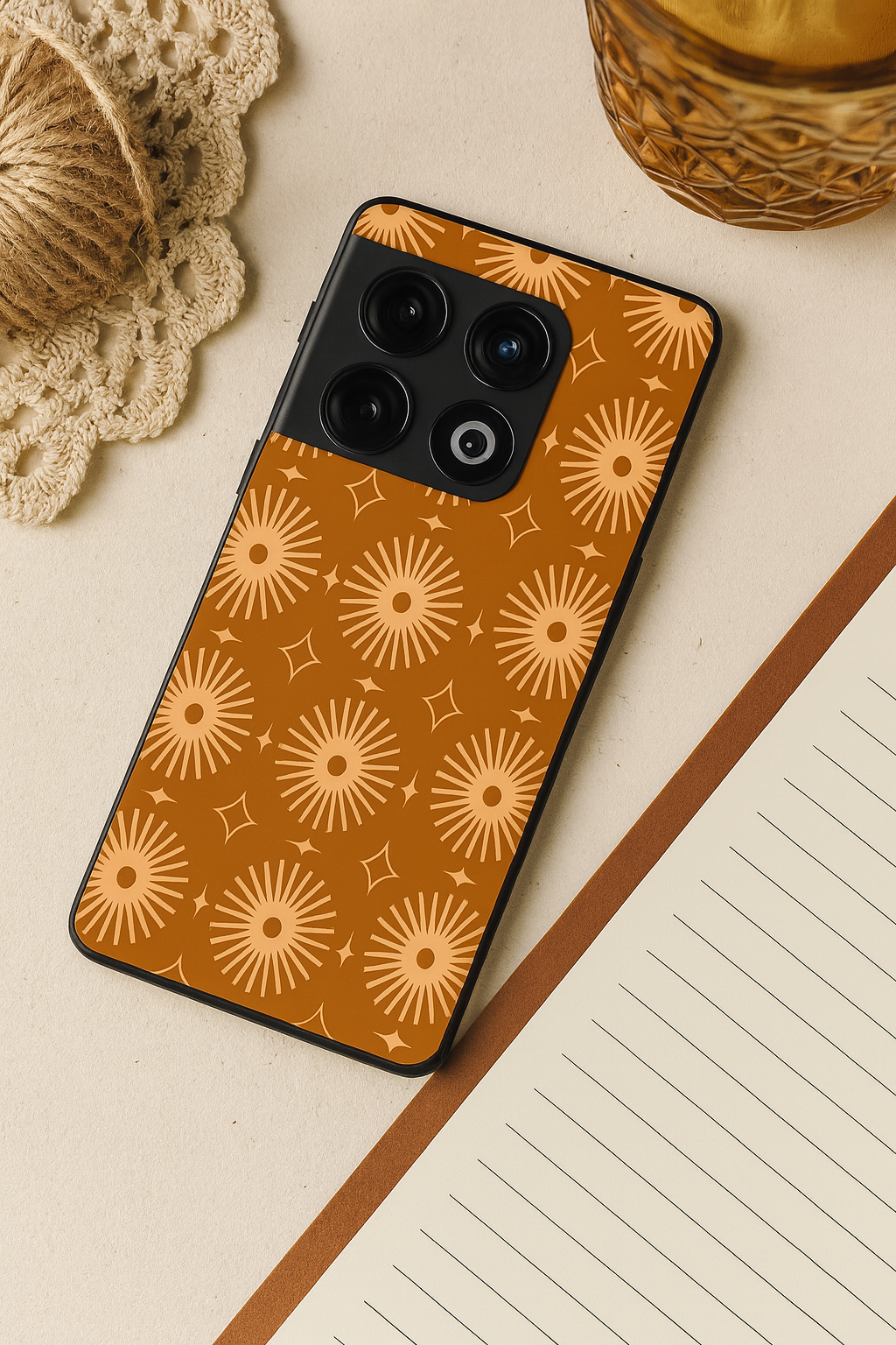 Aesthetic Sparkles Premium Glass Back Cover For One Plus 13, 12, 11, 10, Nord Series