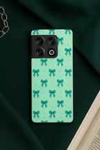 Aesthetic Green Premium Glass Back Cover For One Plus 13, 12, 11, 10, Nord Series