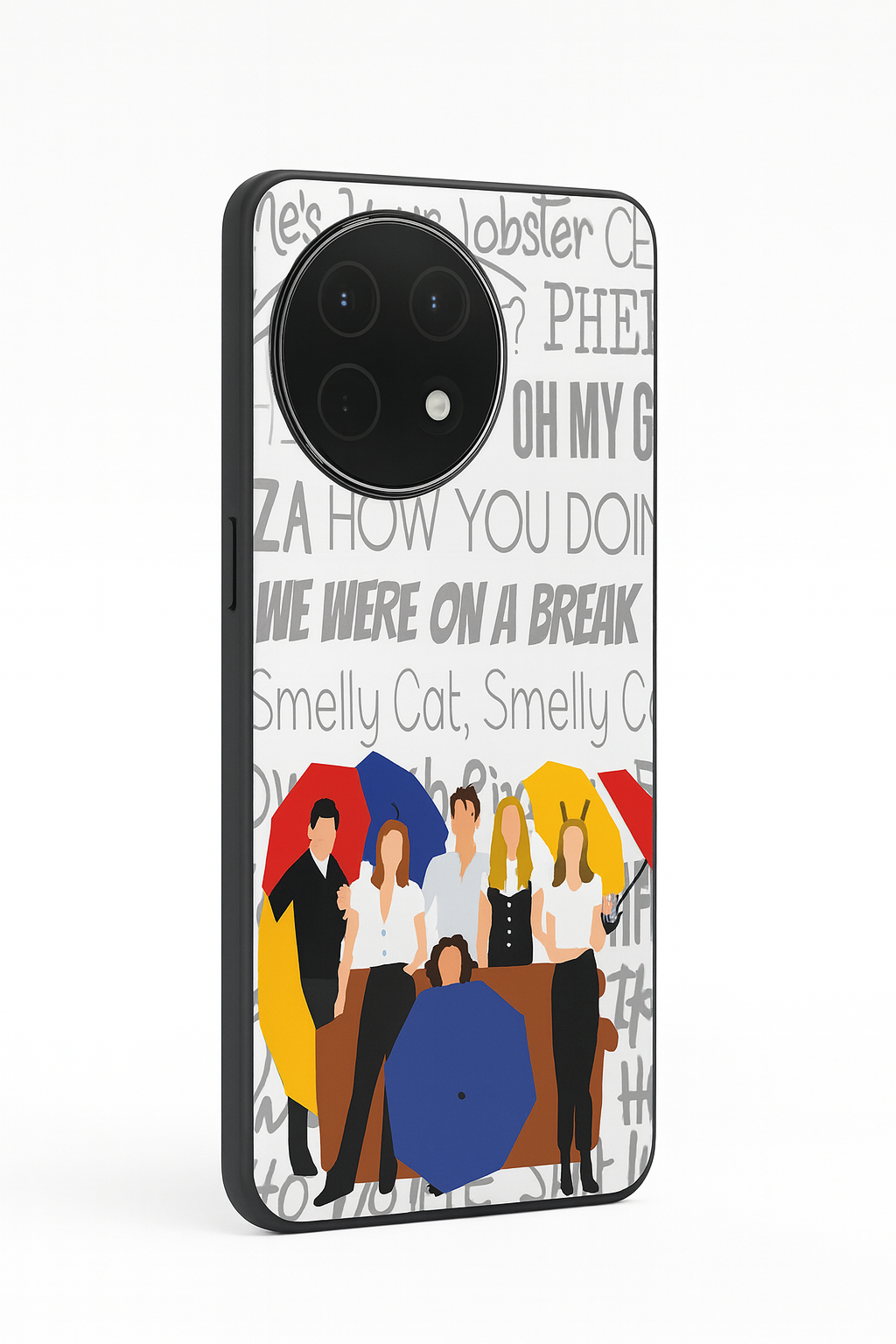 Umbrella Squad Premium Glass Back Cover For One Plus 13, 12, 11, 10, Nord Series