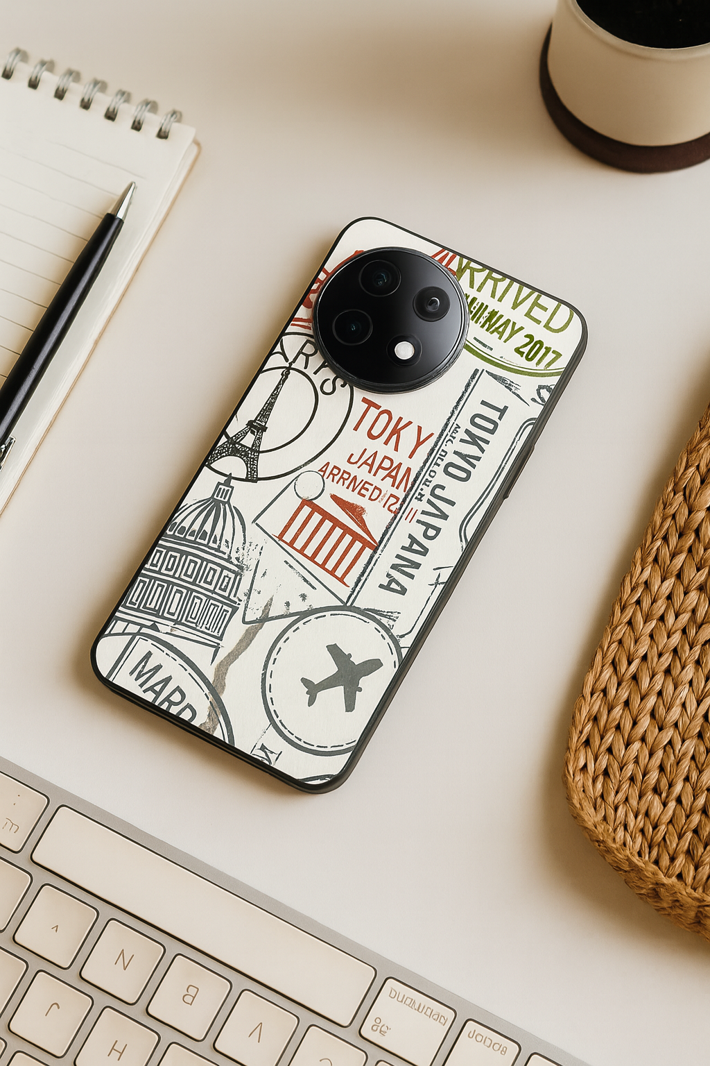 ARRIVE SOON Premium Glass Back Cover For One Plus 13, 12, 11, 10, Nord Series