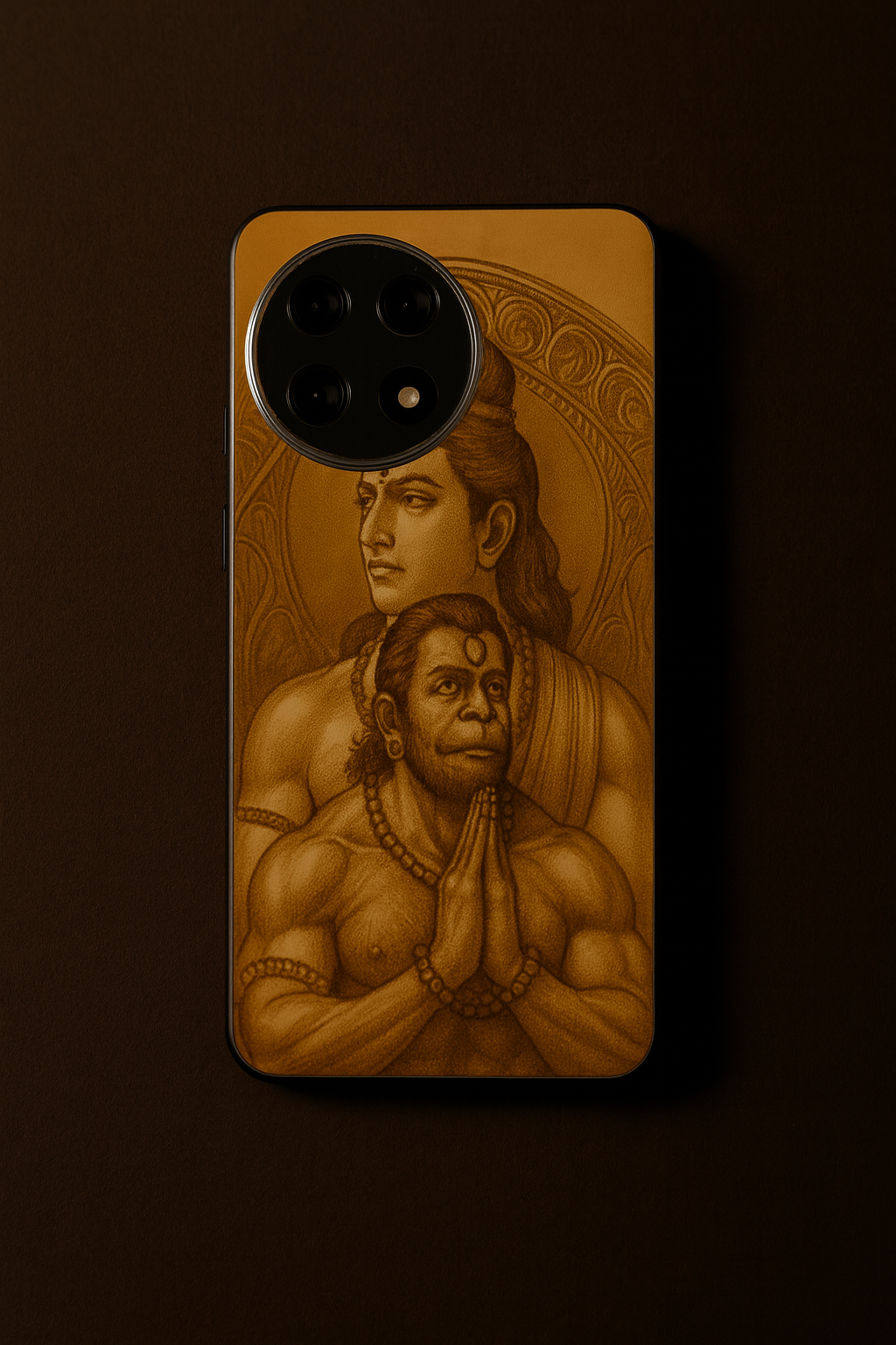 Bhakti Eternal Premium Glass Back Cover For One Plus 13, 12, 11, 10, Nord Series