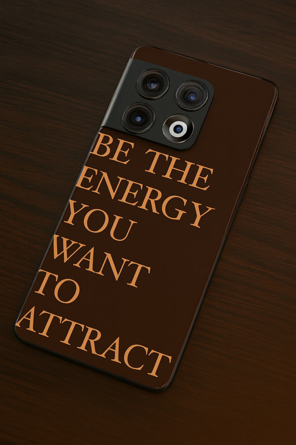Be The Energy Premium Glass Back Cover For One Plus 13, 12, 11, 10, Nord Series