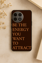 Be The Energy Premium Glass Back Cover For One Plus 13, 12, 11, 10, Nord Series