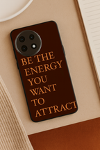 Be The Energy Premium Glass Back Cover For One Plus 13, 12, 11, 10, Nord Series