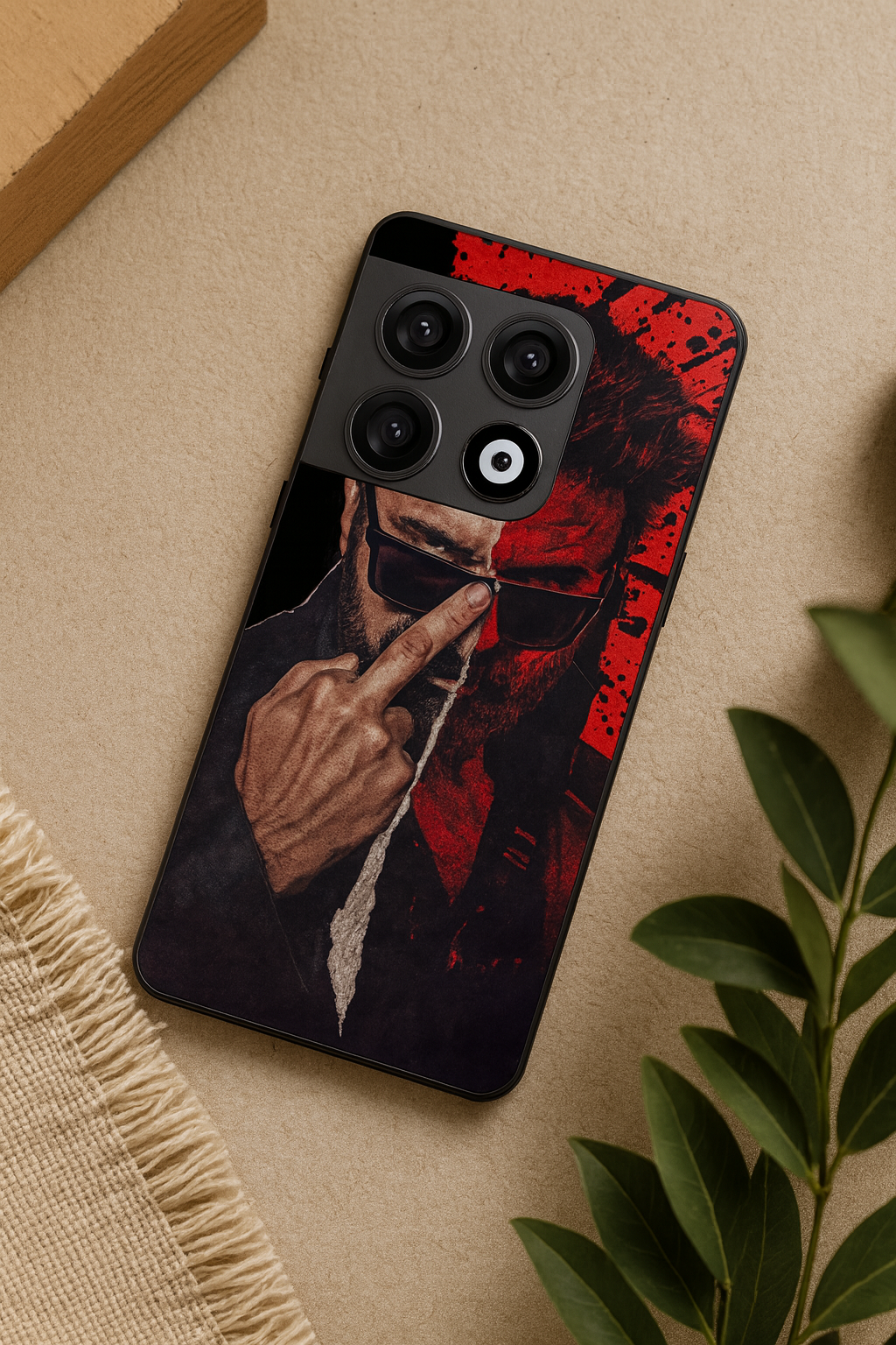 No Limits Premium Glass Back Cover For One Plus 13, 12, 11, 10, Nord Series