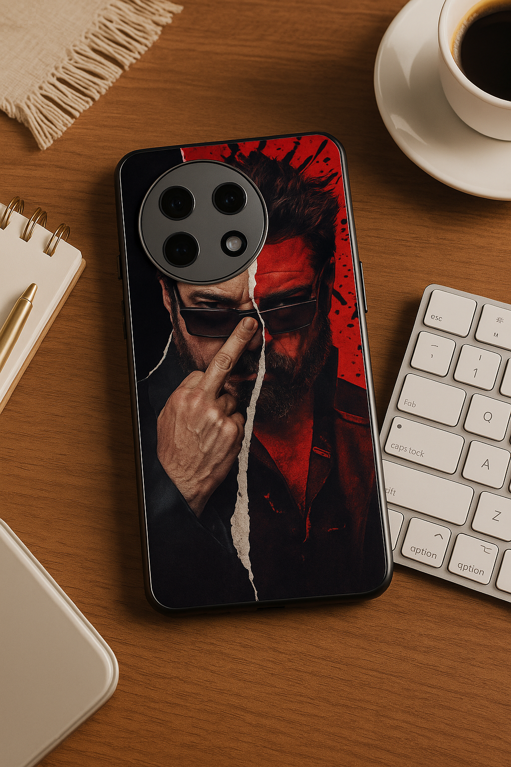 No Limits Premium Glass Back Cover For One Plus 13, 12, 11, 10, Nord Series