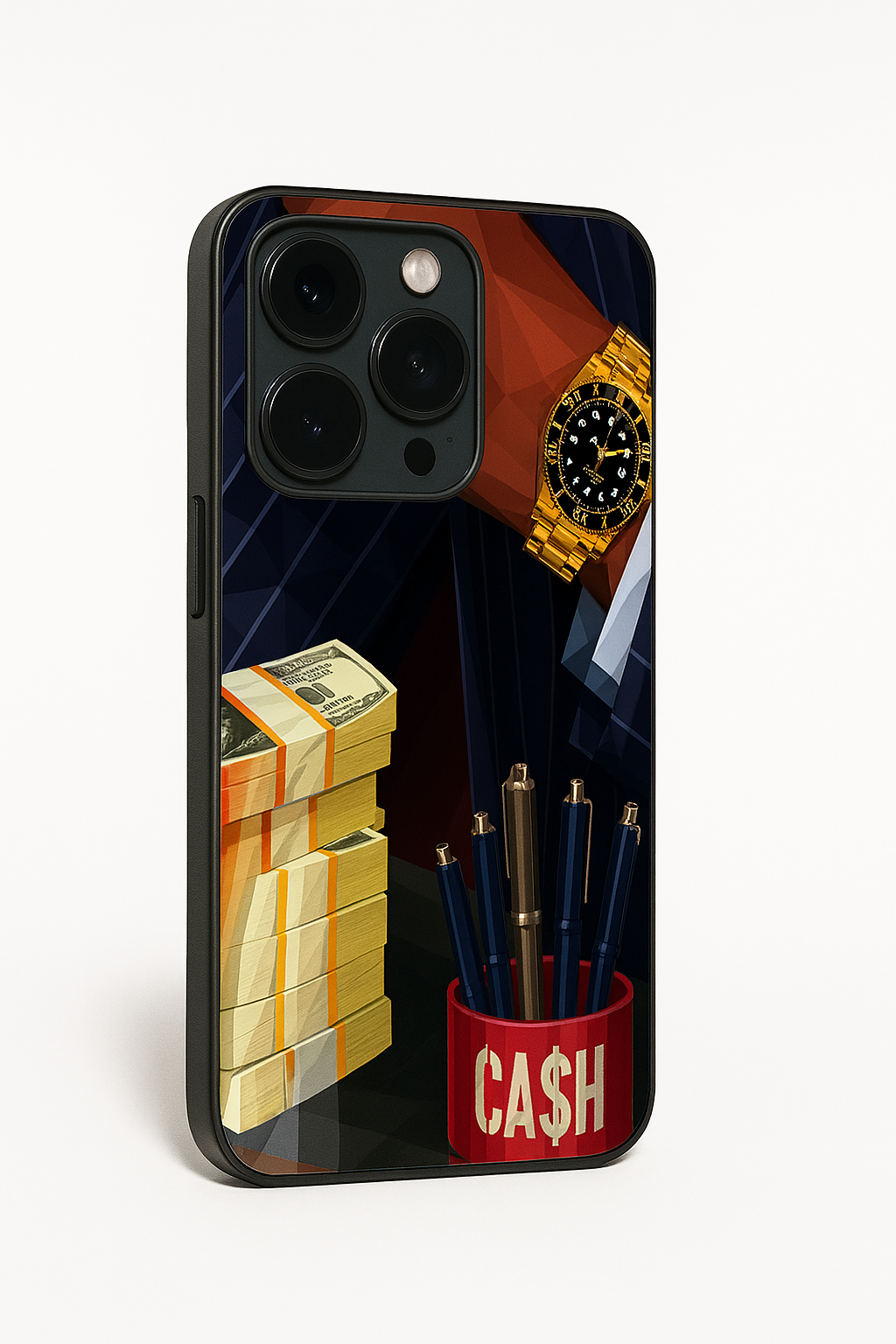 Bold and Classy Cash Empire iPhone Covers (11–16) Series