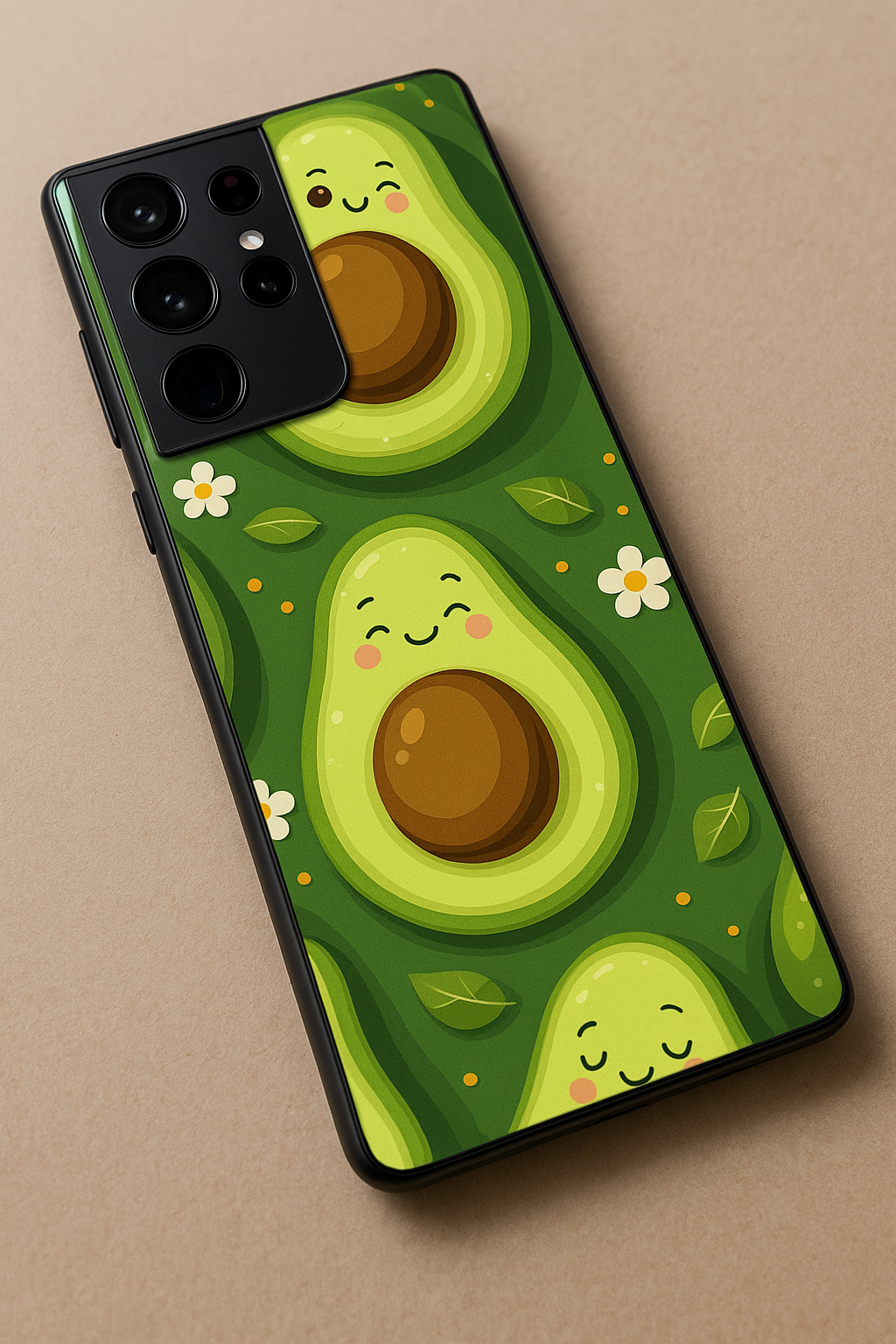 I Am Avacadoing Premium Glass Back Cover For Samsung Galaxy S, A, M & F Series