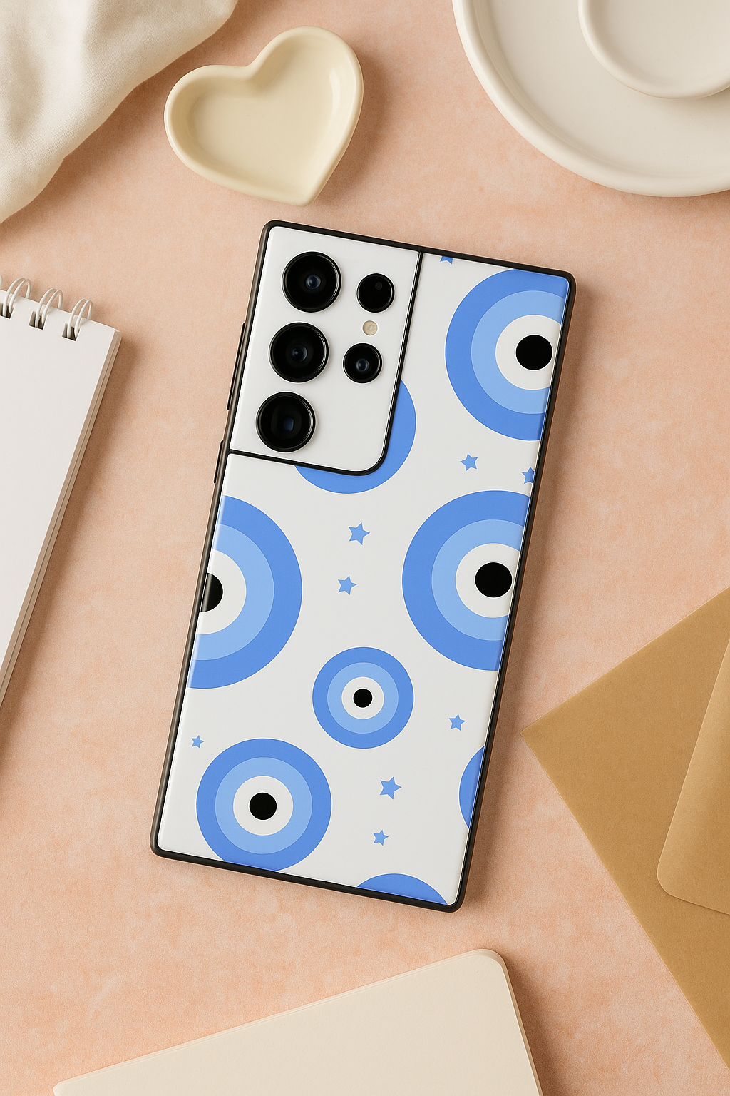 Eye Of Protection OG Premium Glass Back Cover For Samsung Galaxy S, A, M & F Series