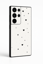 Minimal Love Premium Glass Back Cover For Samsung Galaxy S, A, M & F Series