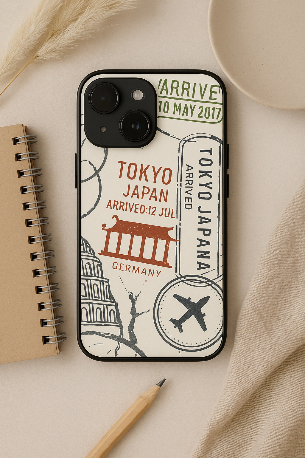 ARRIVE Soon Premium Glass Back Cover For Samsung Galaxy S, A, M & F Series