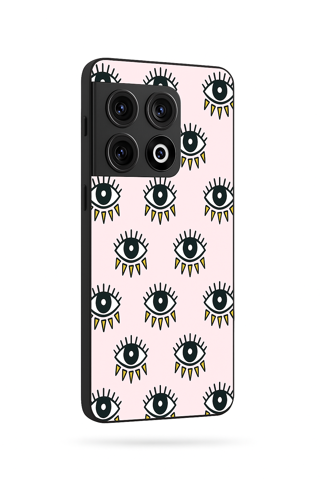 Boho Evil Eye Premium Glass Back Cover For One Plus 13, 12, 11, 10, Nord Series