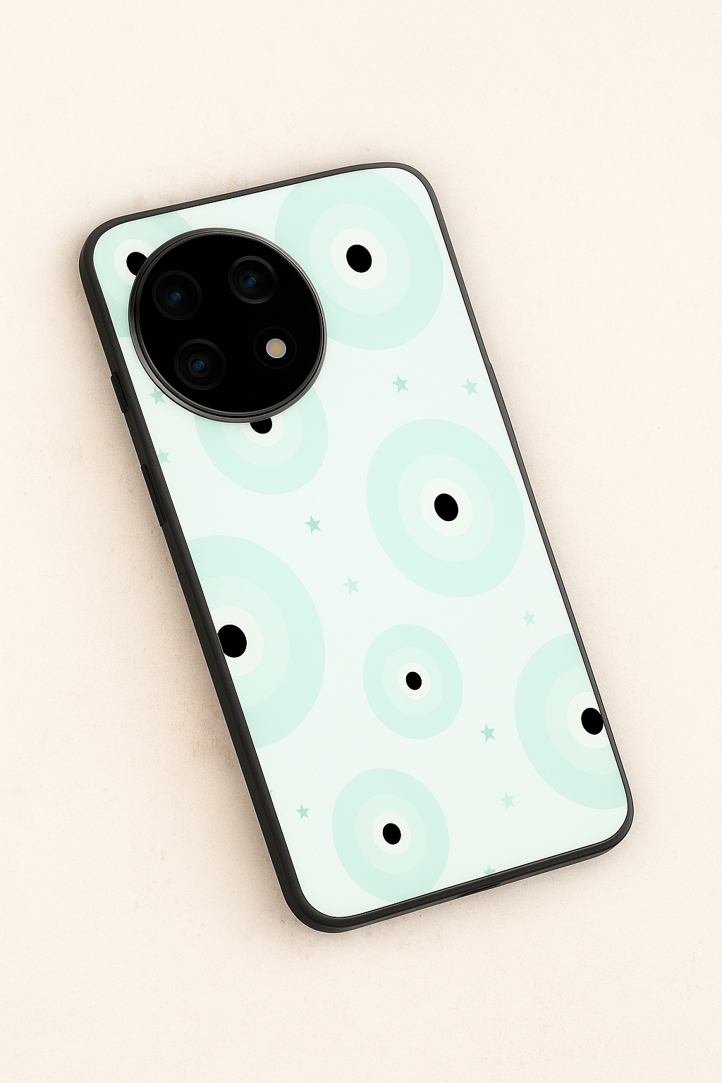 Mint Aura Premium Glass Back Cover For One Plus 13, 12, 11, 10, Nord Series