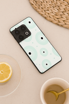 Mint Aura Premium Glass Back Cover For One Plus 13, 12, 11, 10, Nord Series