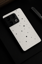 Minimal LOVE Premium Glass Back Cover For One Plus 13, 12, 11, 10, Nord Series