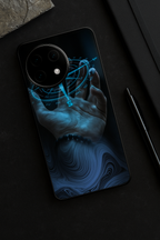 Neon Navigator Premium Glass Back Cover For One Plus 13, 12, 11, 10, Nord Series