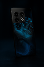 Neon Navigator Premium Glass Back Cover For One Plus 13, 12, 11, 10, Nord Series