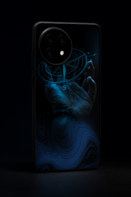 Neon Navigator Premium Glass Back Cover For One Plus 13, 12, 11, 10, Nord Series