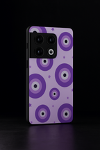 Lavender Aura Premium Glass Back Cover For One Plus 13, 12, 11, 10, Nord Series