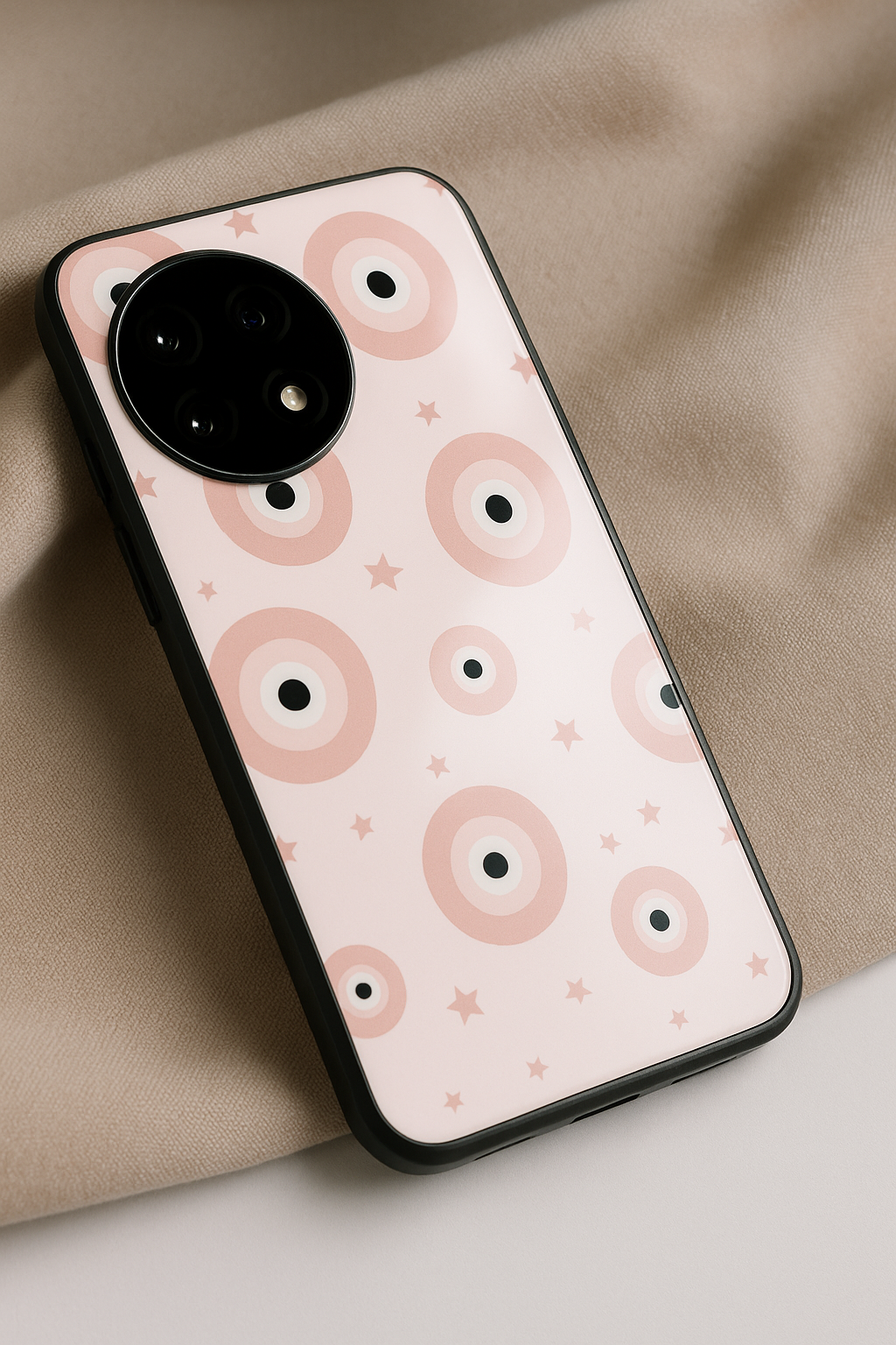 Dreamy Orbit Premium Glass Back Cover For One Plus 13, 12, 11, 10, Nord Series