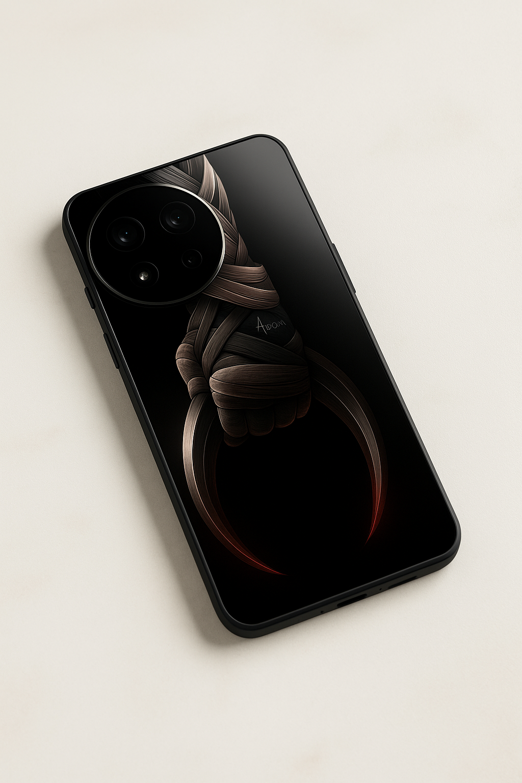 Shadowfang Premium Glass Back Cover For One Plus 13, 12, 11, 10, Nord Series