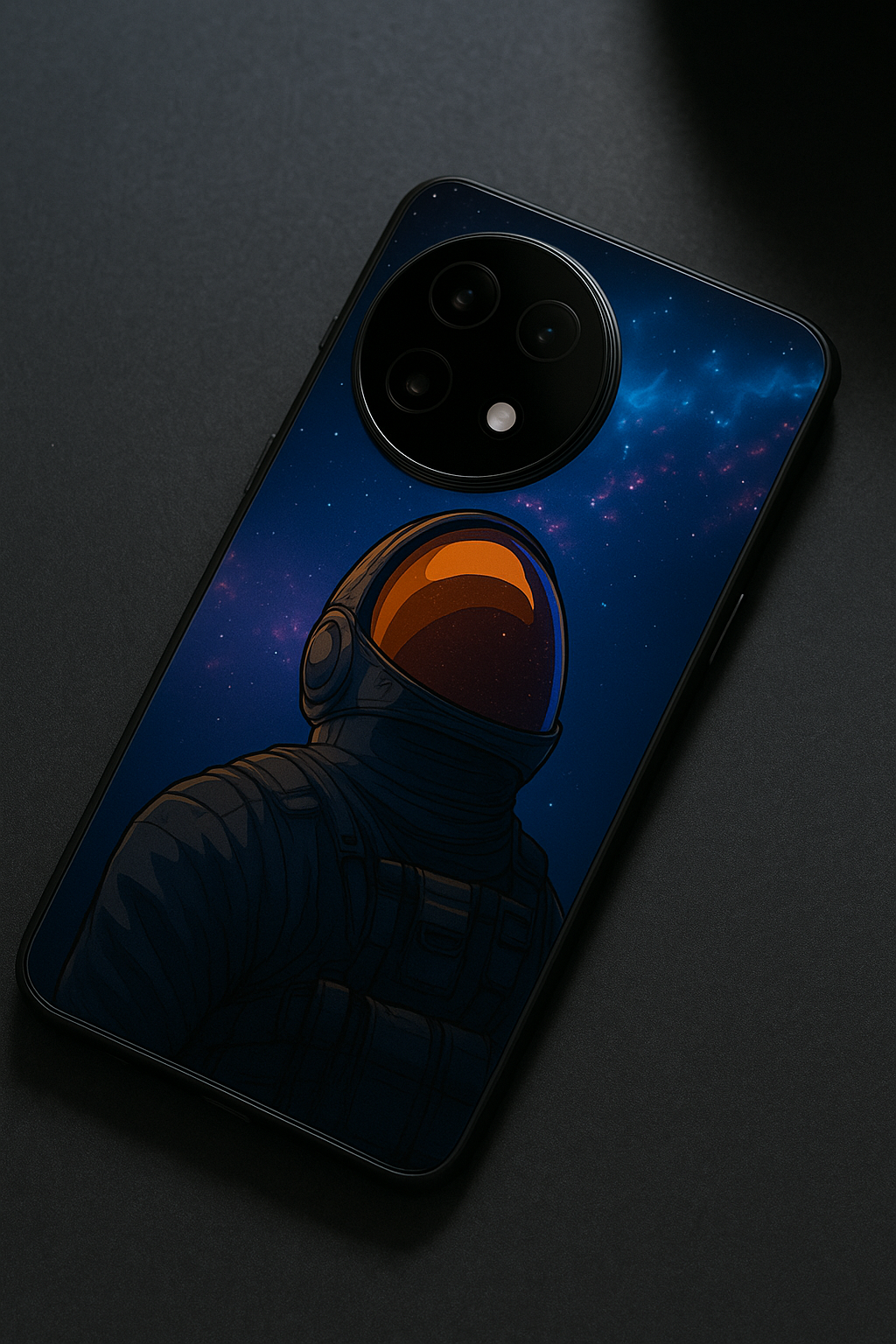 Stellar Void Premium Glass Back Cover For One Plus 13, 12, 11, 10, Nord Series