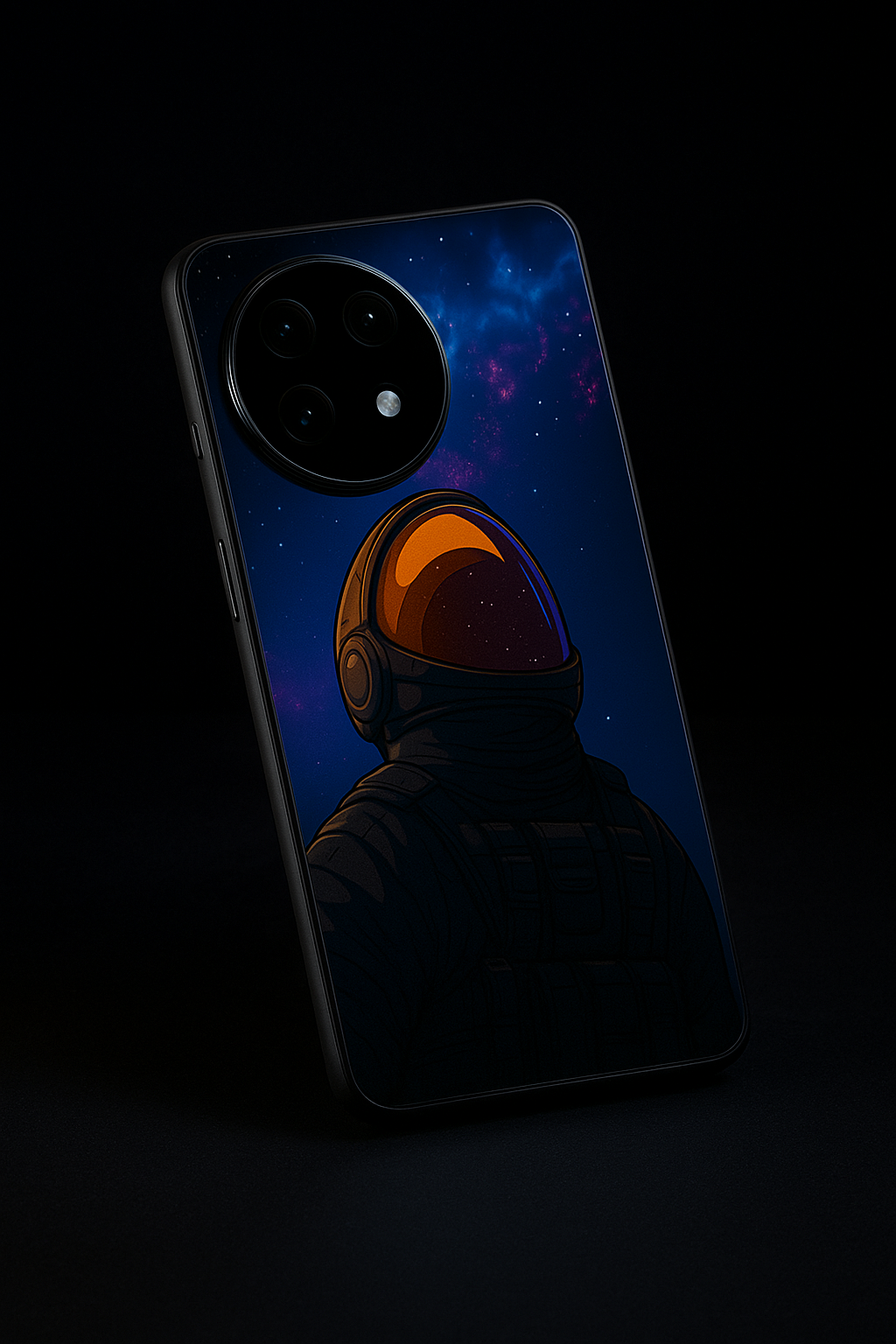 Stellar Void Premium Glass Back Cover For One Plus 13, 12, 11, 10, Nord Series