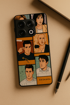 Pop Art Squad Premium Glass Back Cover For One Plus 13, 12, 11, 10, Nord Series