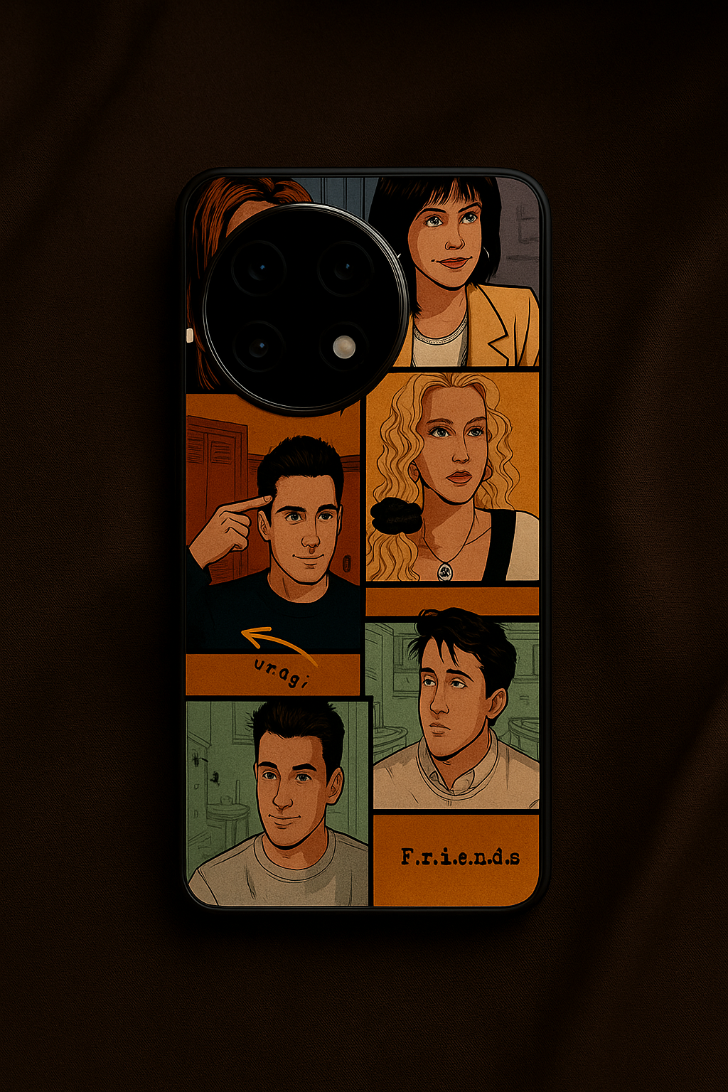 Pop Art Squad Premium Glass Back Cover For One Plus 13, 12, 11, 10, Nord Series