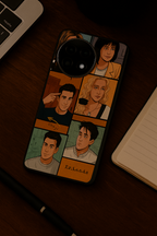 Pop Art Squad Premium Glass Back Cover For One Plus 13, 12, 11, 10, Nord Series