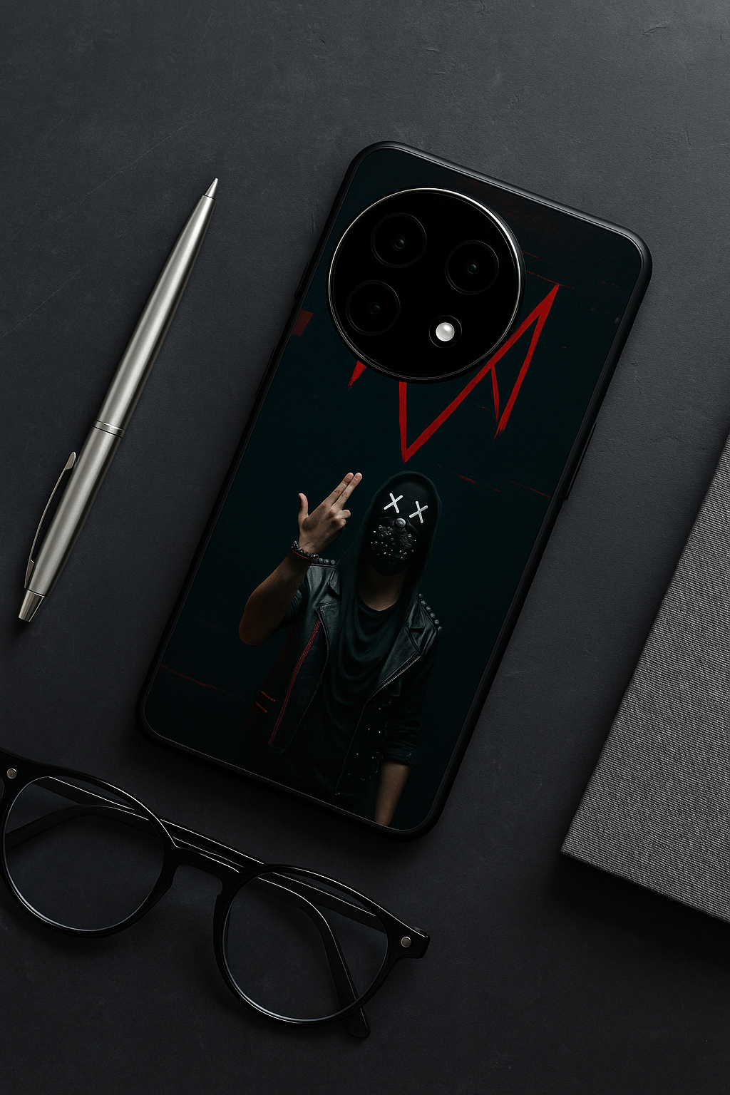 Symbol  Premium Glass Back Cover For One Plus 13, 12, 11, 10, Nord Series