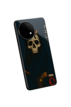 Skullbound Premium Glass Back Cover For One Plus 13, 12, 11, 10, Nord Series