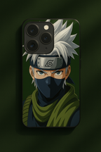 Bold and Classy Kakashi Sensei iPhone Covers (11–16) Series