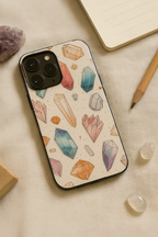 Crystal Bloom iPhone Covers (11–16) Series | Aesthetic Design
